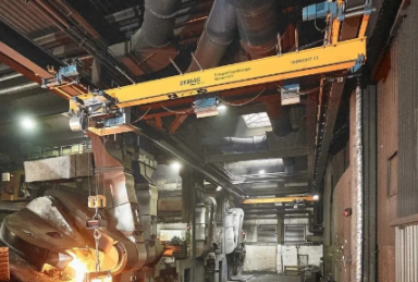 歐式電動葫蘆可以滿足金屬處理廠家苛刻要求